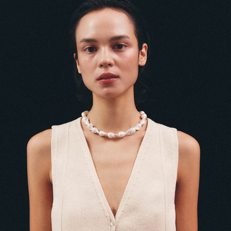 Lowool Queen Pearl Necklace