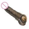 20cm Penis Enlargement Sleeve Thicken Penis Extender Reusable Condom  Delay Ejaculation Sex Toys for Men Adult Toys