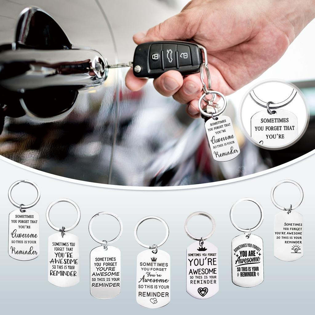 Ювелірні вироби з нержавіючої сталі на День святого Валентина, намисто для моєї дружини, алфавіт, військова тег, кулон, брелок