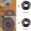 2pcs Flange Nut Set Tools Thread Replacement Angle Grinder Inner Outer Flange Nut Set Tools Angle Grinder Accessories