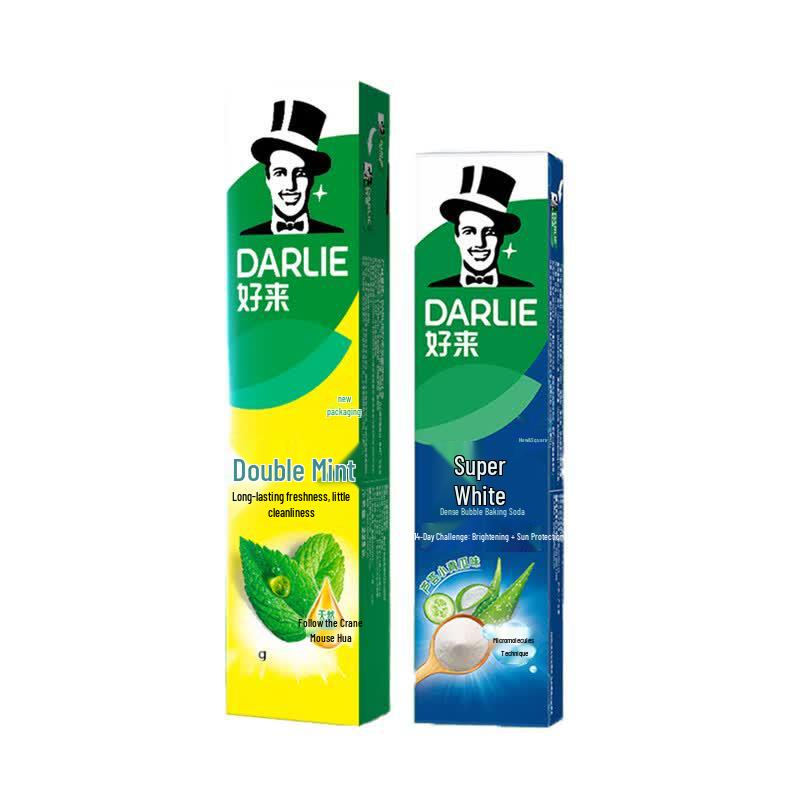 Darlie Aloe Cucumber Double Mint Toothpaste Set