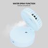 Hand Fans Water Spray Portable USB Rechargeable Pocket Fan for Office School Outdoor Travel