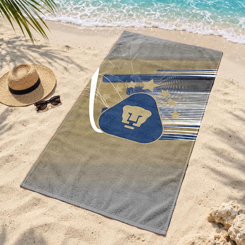 Club universidad nacional pumas Microfiber Beach Towel Quick Dry Sand Free Lightweight Beach Towels for Travel Swimming Camping