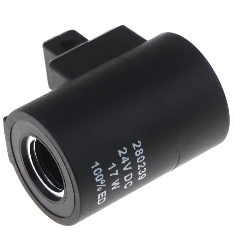 Excavator Solenoid Valve Coil 280239 10333044 Construction Machinery Parts Excavator Solenoid Valve Coil 24V For Liebherr