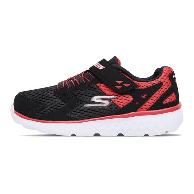 Skechers Go Run 400 Proxo Low-Top Sneakers K Black/Red Kids 97680L-BKRD EU 32