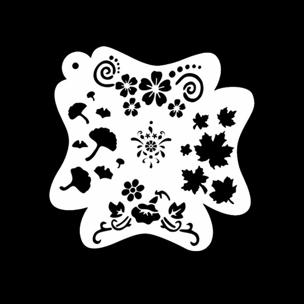 

Hand Painting Face Paint Templates Reusable DIY Makeup Tools Body Art Paint Stencils Adults Kids 8