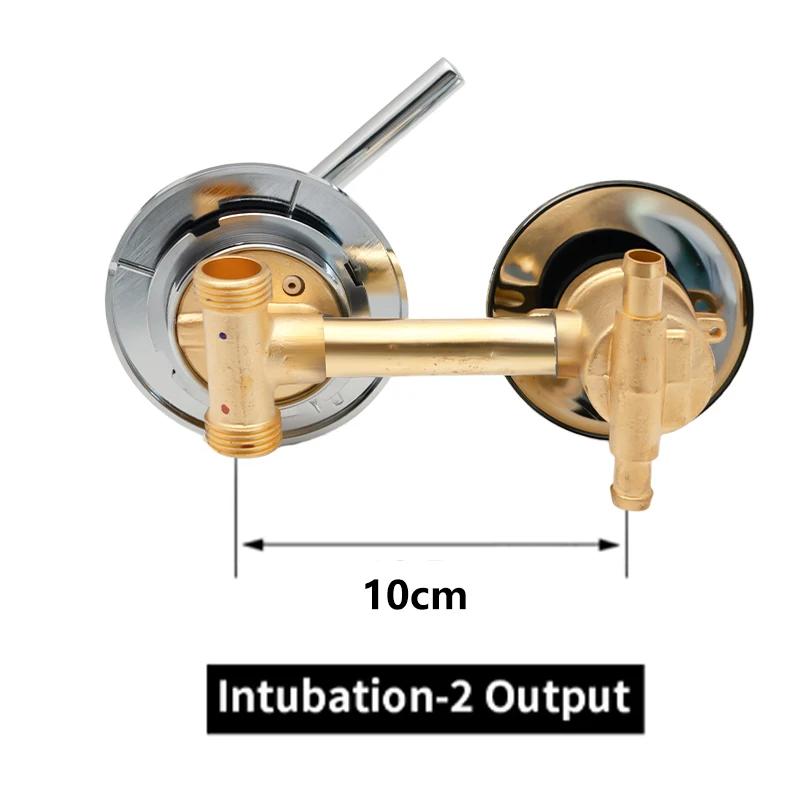 2/3/4/5 Auslasslochabstand 10cm/ 12.5cm Messing Duschraum Armatur Badezimmer Intubation Mischventil Umsteller Für Duschkabinen Armatur