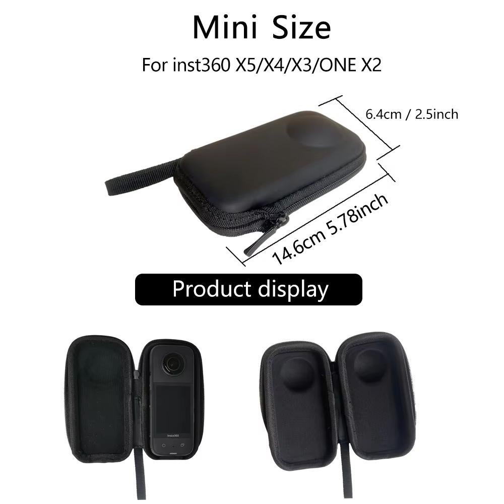 Portable Storage Bag Carrying Case for GoPro Hero 13/12/11/10/9/8 Insta360 SJCAM AKASO DJI Osmo Action Camera Accessories