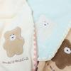 Marushin Face Cozy and Fluffy 1955001600 Towel, Microfiber, Cream, Antibacterial, Deodorizing,