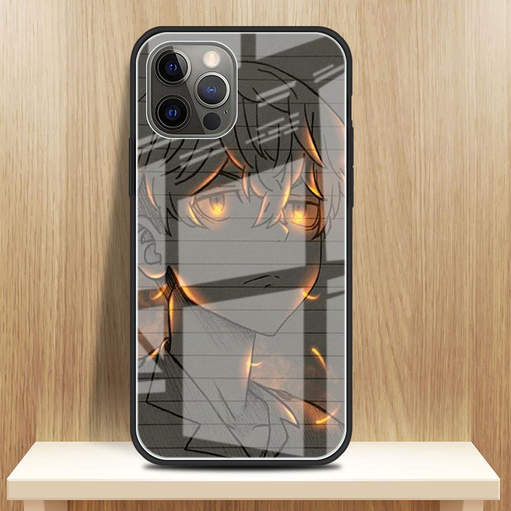 Tokyo Revengers Anime Glashülle für Apple iPhone 14 13 Pro 11 12 7 8 Plus SE 2022 XR X XS Max 6 6S gehärtete Telefonabdeckung