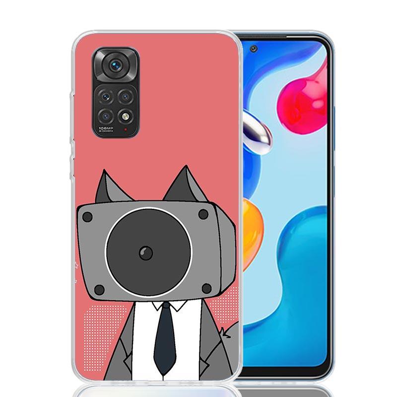 S-Skibidi Toilet Mobile Cell Phone Case For Xiaomi Redmi Note 13 14 15 Pro Plus 12S 12 14S 11S 11E 10 10S 11 11T 5G 4G Cover Coq
