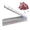 Automatický nástroj na výrobu špízů pro kebab BBQ párty Nerezová jehla Kuchyňský gadget
