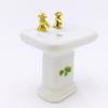 1/12 Dollhouse Miniature Porcelain Bathroom Set Ceramic