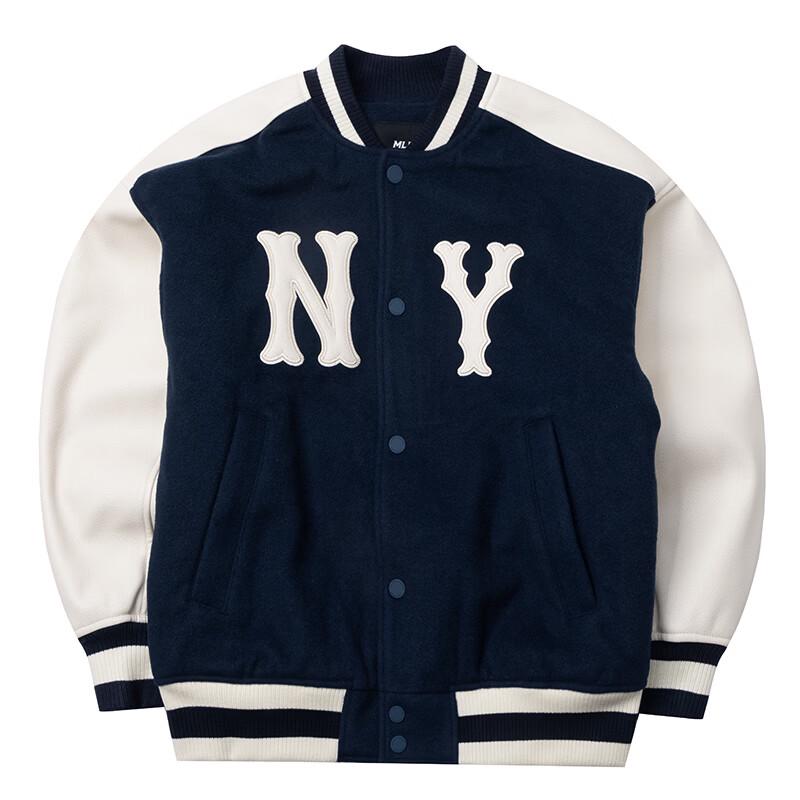 MLB Unisex Winter Wool Baseball Collar Jacket