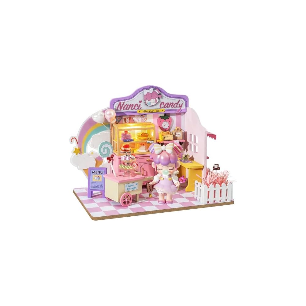 Tsukurundesu Miniature Dollhouse DG Series with Japanese Instruction Manual Nancy's Sweet House