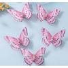 Pack Of 5 Butterfly Hair Clip For Women Girl Hair Accessories Side Barrettes For Parties Proms School Event Wear