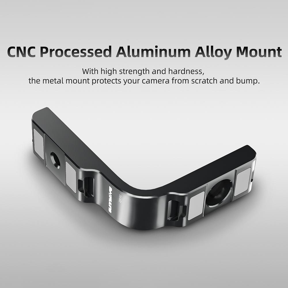 SUNNYLIFE OS-ZJ032 For DJI Osmo 360 Camera L-Type Vertical Horizontal Mount with Magnetic Expansion Adapter