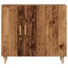 Vidaxl Cabinet, Old Wood, 90X34X80 Cm, Wood-Based Material