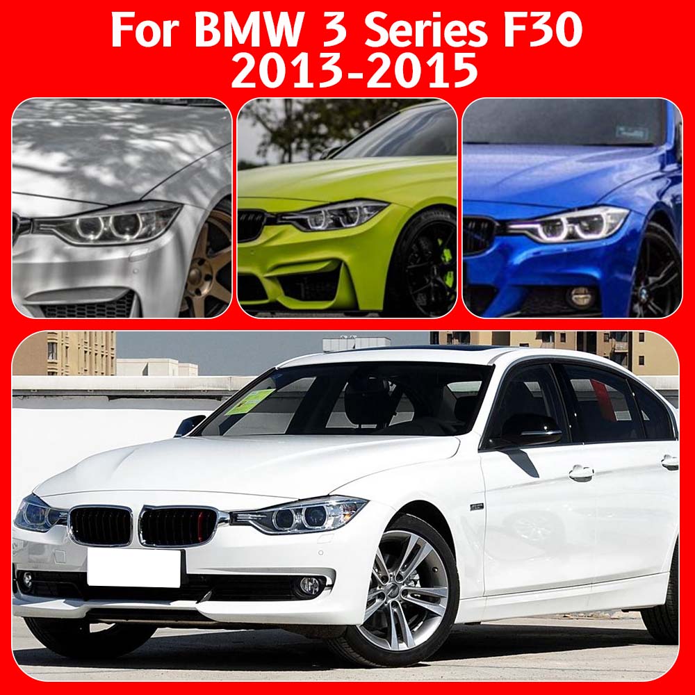 Car Headlight Lens Glass Lampshade Led Headlight For 13-15 BMW 3 Serie Headlight Cover F30 F35 Front Headlight Transparent Cover