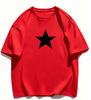 HighQuality Unisexs Summer New Thickened Cotton Short Sleeve TShirt with Premium Printed Design Trendy Moisture Wicking Natural