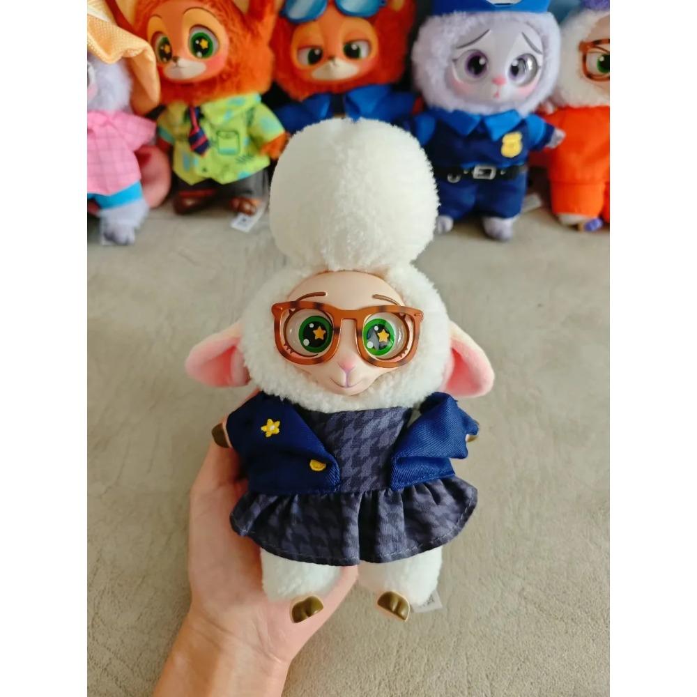 Breloc autentic de pluș MINISO Disney Zootopia 2, breloc de vinil, cutie surpriză, jucărie cadou, fete, animal de colecție, la modă, mister, jucării pentru copii