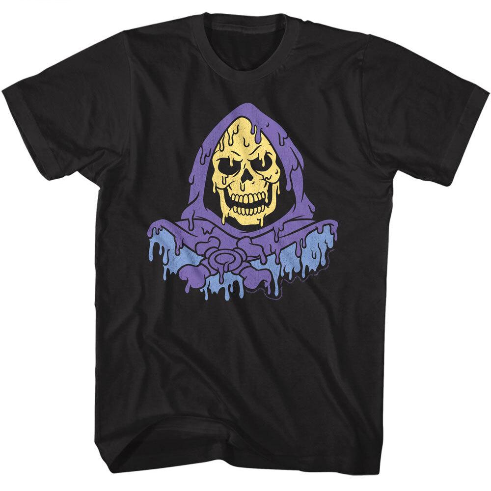 Masters of the Universe Melting Skeletor Black T-shirt S разноцветный
