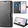 Case for Samsung Galaxy S26, Full Protection Anti-Scratch Shockproof Luxury Synthetic Leather Black