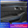 For Mercedes Benz E Class W212 A207 C207 S212 Long Axis Version,Car Inner Door Bowl Panel Handle Trim Strip Cover Auto Accessory
