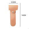 Manual Shaver Carrying Case, Bag with Snap Buckle Closure, Grooming Protective Cover for