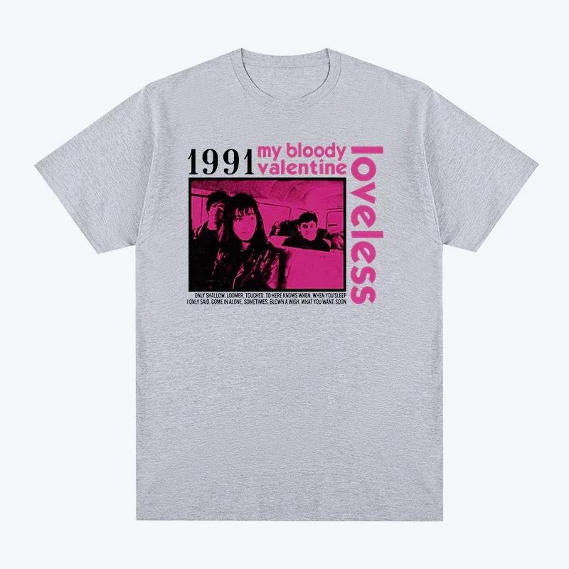 

My Bloody Valentine Loveless Original Artwork 1991 Tshirt Slowdive Unisex Woemn Tshirt New Fashion Short Sleeves Tee Tops 4XL