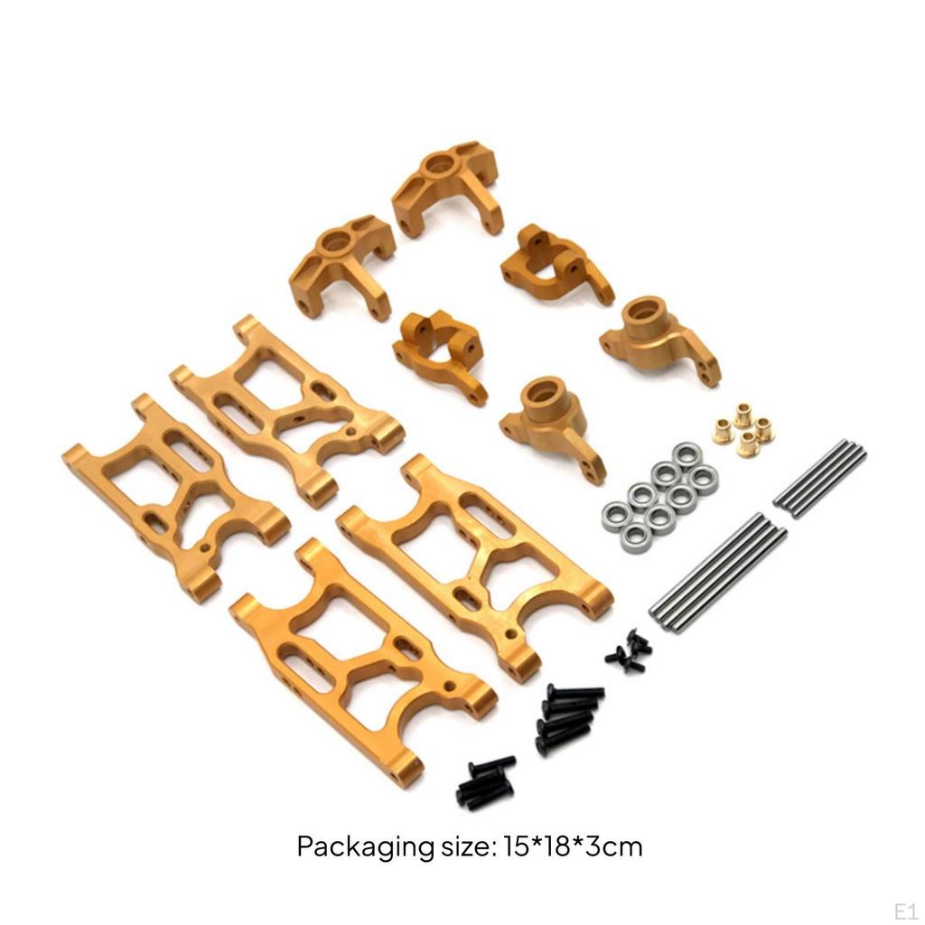 RC Car Metal Parts Kit Machined Accessory for Hobbyists