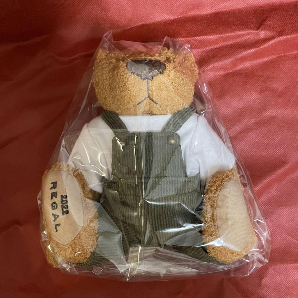 [USED] Rare REGAL Teddy Bear 2022 Novelty Limited Edition Regal Bear