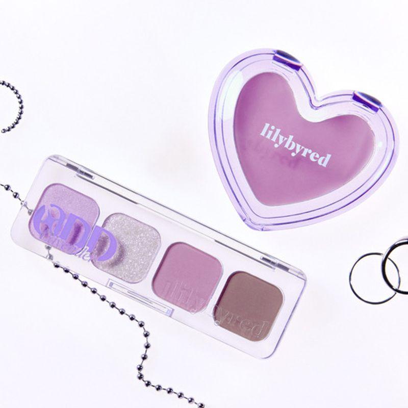 Lilybyred [Audra Vender SET] Mood It Palette (AD) + Love Beam Shabet Cheek 06 Softit (L387A)