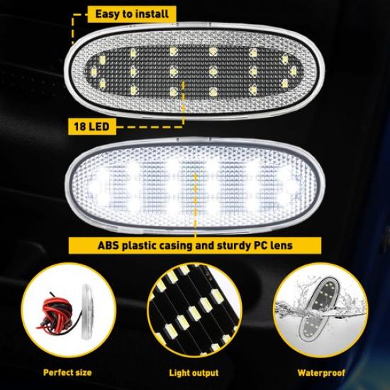 Interior Door Panel LED Courtesy Light For Dodge RAM 2500 3500 Durango 03-09