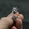 Retro Domineering Men's Niche Opening Super Cool Dragon Ring Simple  Personality Creative Trend Party Rock Style GiftRing