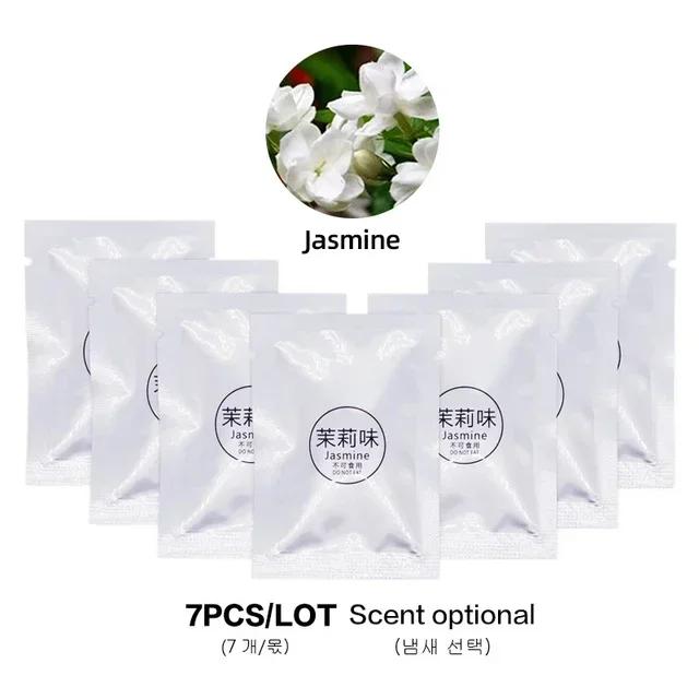 Car Air Freshener Supplement 7 Pcs/Lot Solid Car Perfume Car Air Conditioner Vent Auto Ocean Refill Air Outle Amagi