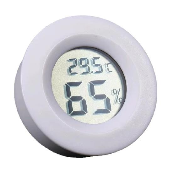 1~10pcs Mini Hygrometer Thermometer Fahrenheit or Celsius Meter Digital LCD Monitor Indoor Room Round Humidity Temperature Gauge 4