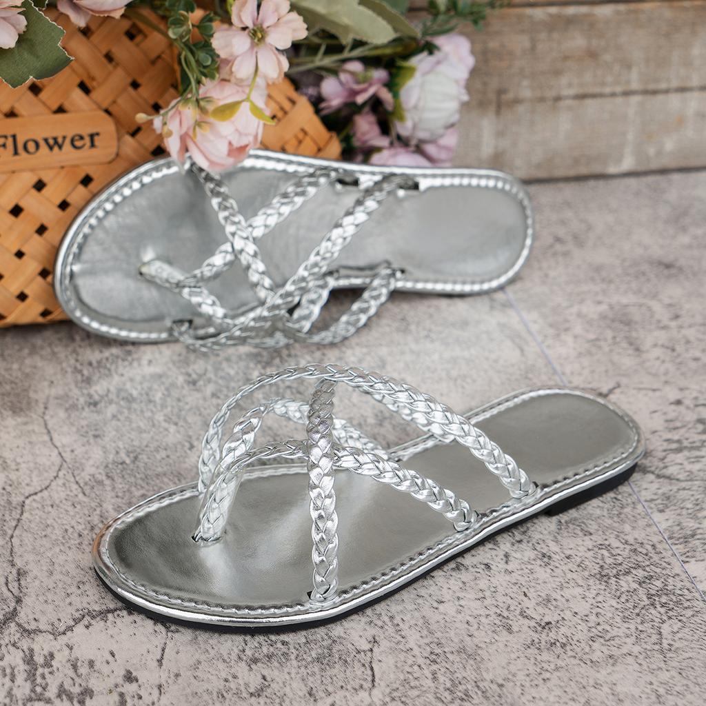 Slippers Women Summer Shoes for Women Slides Designer Shoes Flip Flops Ladies Beach Casual Bohemian Slippers Zapatos De Mujer