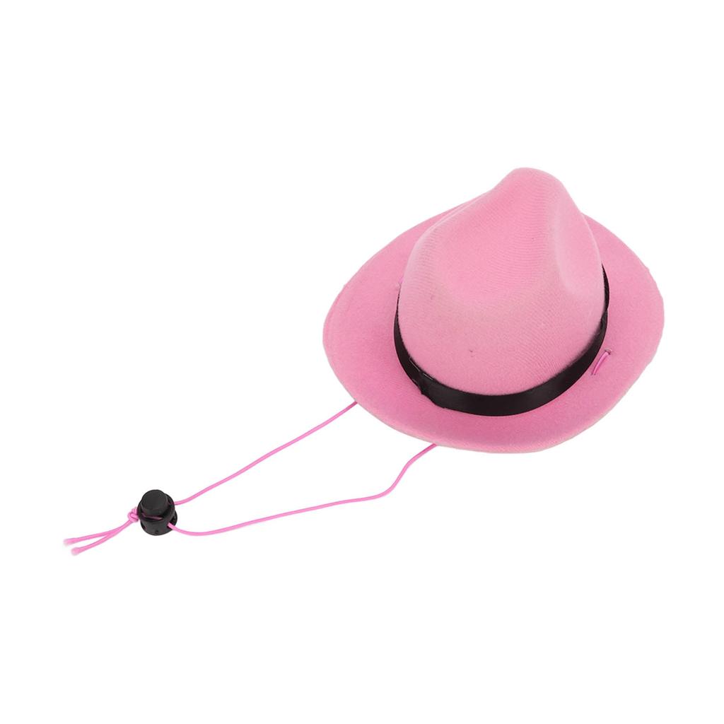Haustier Cowboyhut Niedlicher Lustiger Cowboy Hundehut für Katzen Hunde Party Festival Tägliches TragenPink