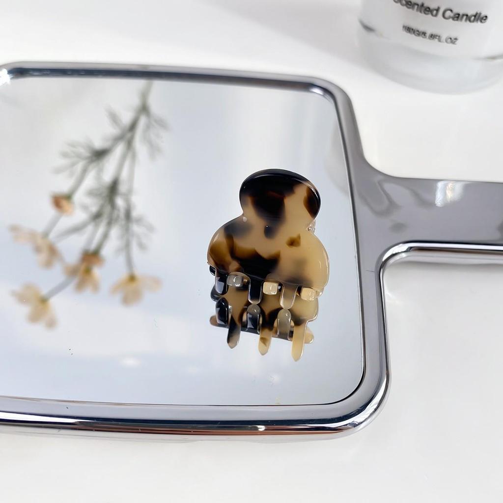 Korean Dopamine Mini Claw Clip: Cute Hair Accessories for Women & Children