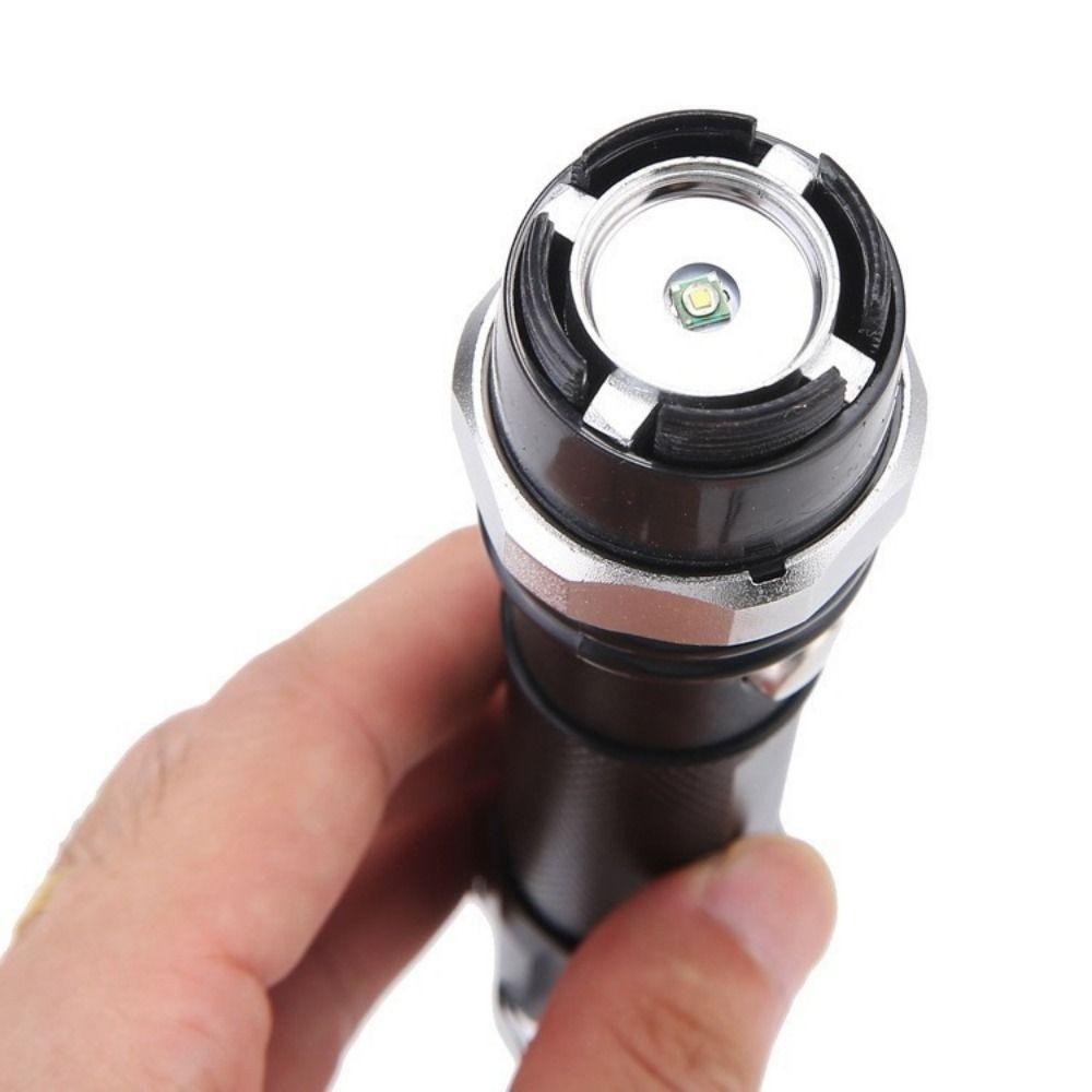 Aluminum Zinc Zinc Alloy Ultra Bright LED Flashlight Mini Handheld Flashlight Mini Flashlight Fishing