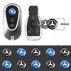 5/10 Stück 14mm Auto Schlüssel Emblem Aufkleber Auto Steuer Schlüssel Logo Aufkleber Für Mercedes Benz AMG W203 W206 W220 W205 W211 W212 W201 W210