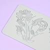 Floral Fondant Lace Mat Flower Vine Bird Theme Round Silicone Mold for Crispy Cake Decoration, Festive Pastry Tools, Natureinspired Design