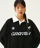 GRAVER [Unisex] Sporty Grar Collared Sweatshirt_2 Colors