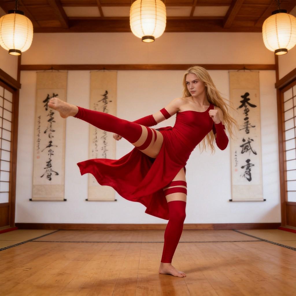 Antihero Assassin Elektra Cosplay Costume With Spandex Fabric For Halloween And Anime Events
