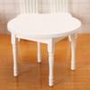 1/12 Dollhouse Accessories Table Furniture Toys Wooden Table Simulation Chair Doll House Decoration
