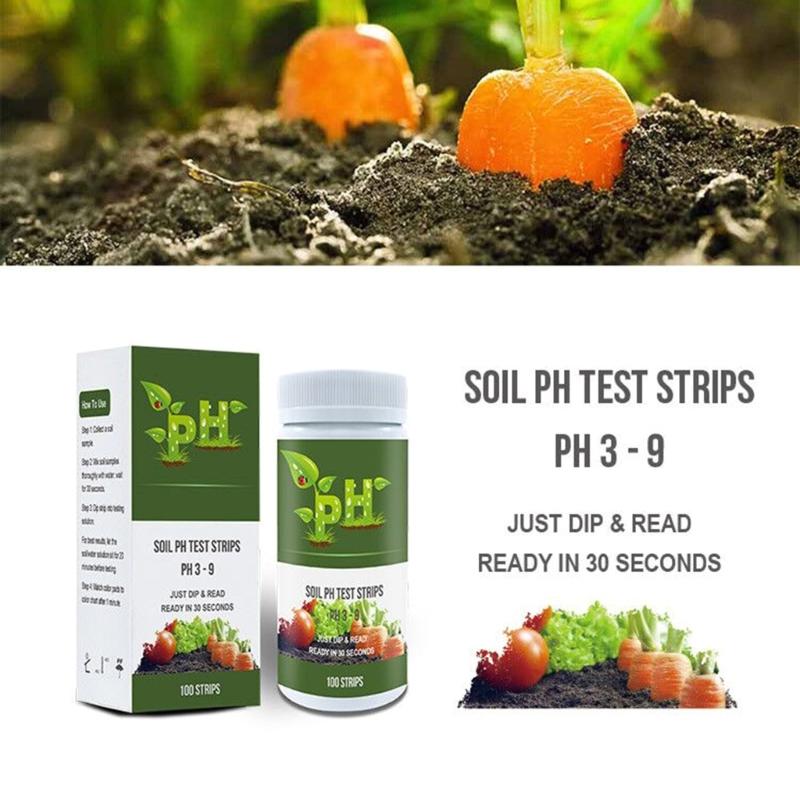 

100 полосок измеритель pH3-9 тест-полоски измерительный инструмент лакмусовая бумага индикатор щелочной кислоты для воды в почве 1