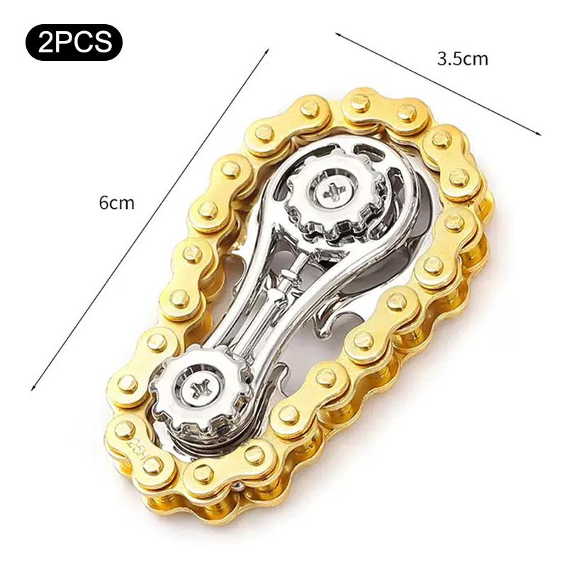 

Механическая EDC Шестерня Спиннер Непоседа Снятие Стресса Звездочки Маховик Гироскоп для Кончиков Пальцев Спиннер Непоседа Настольная Игрушка для Взрослых