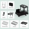 Kitchen Dish Bowl Drainer Storage Rack Kitchen Dish Drying Rack with Drain Basket Countertop Dinnerware Organizer Drainboard
