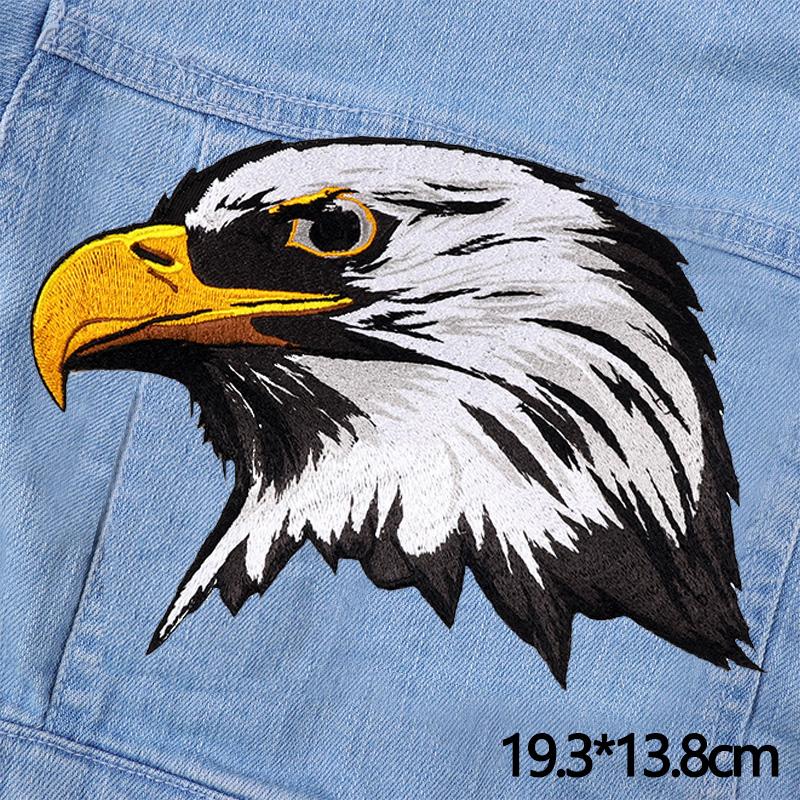 

Панк Животное Большая Вышивка На Спине Нашивка Приутюживаемые Нашивки Для Одежды Рок Панк Нашивки На Одежду Куртка Вышитая Наклейка DIY